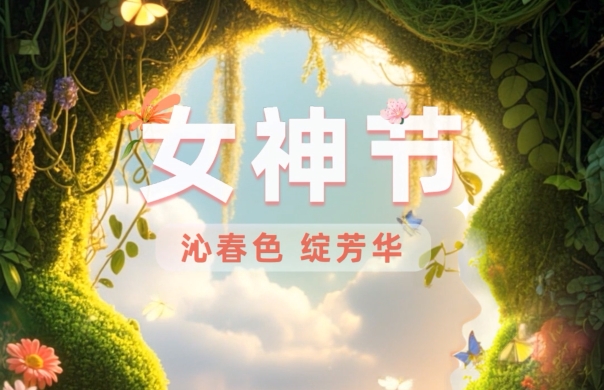 女神节快乐丨沁春色，绽芳华！